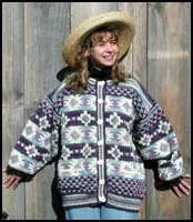 A patterned Philosopher’s Wool cardigan